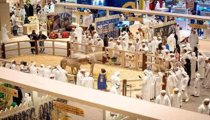 مجلس أبوظبي الرياضي يسلط الضوء على خدماته الفريدة في معرض الصيد والفروسية