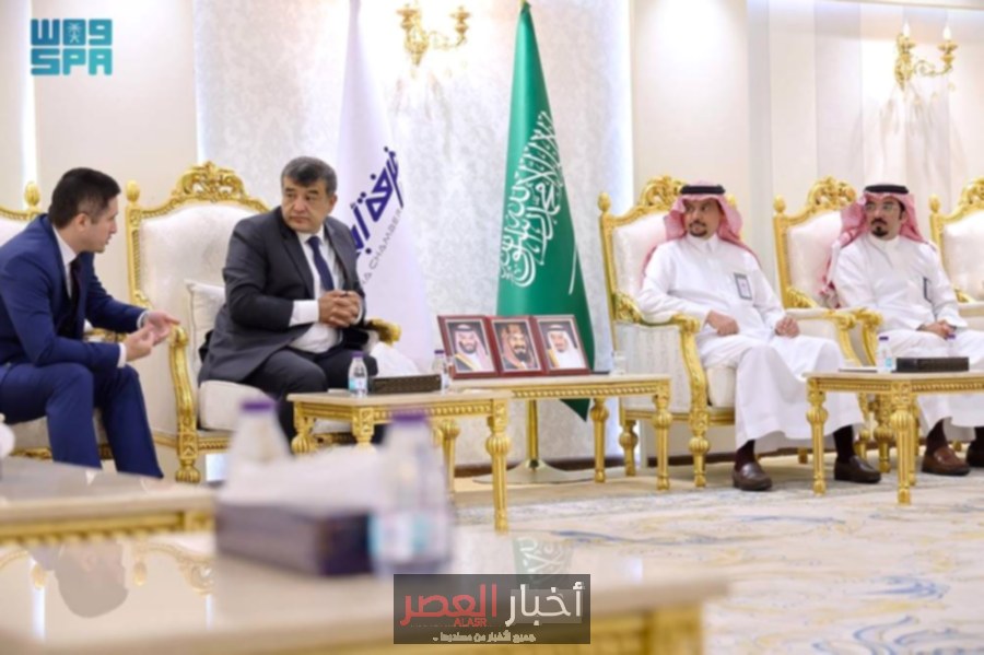 مناقشة تعزيز العلاقات التجارية بين أبها وأوزبكستان