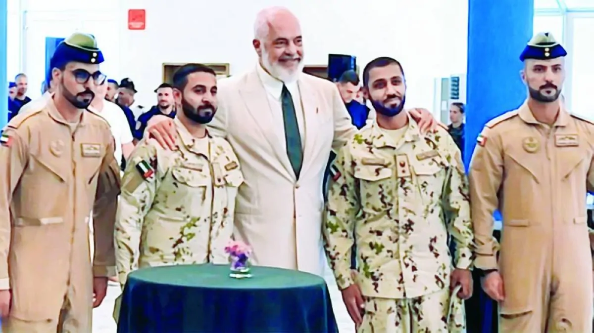 إنجاز فريق الإمارات: النجاح في إطفاء حرائق غابات ألبانيا