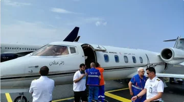 الإخلاء الطبي لمواطن سعودي من جورجيا بطائرة خاصة
