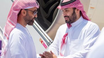زيارة تاريخية: ولي عهد السعودية يستقبل رئيس الإمارات في الرياض