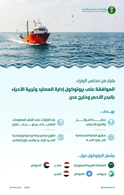 مبادرة مستدامة لإدارة المصايد في البحر الأحمر وخليج عدن
