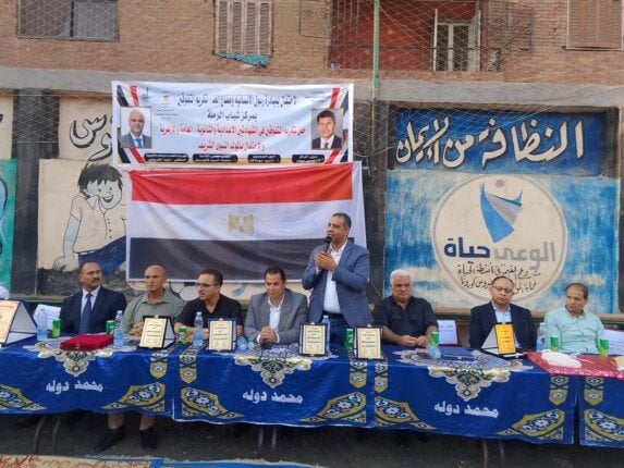 مدير الرياضة يشارك في احتفالات المولد النبوي بالقليوبية