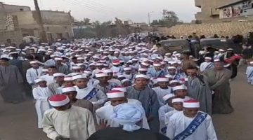 احتفال بـ 2000 حافظ للقرآن الكريم في قرية الصعايدة بأسوان