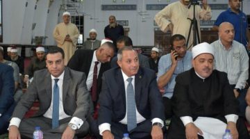 احتفال بورسعيد بمولد النبوي في المسجد العباسي بحضور المحافظ