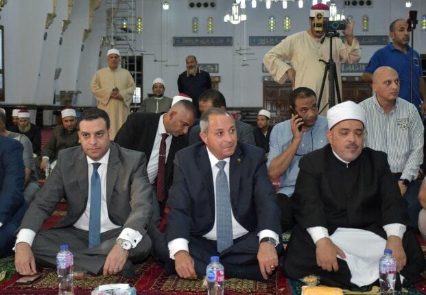 احتفال بورسعيد بمولد النبوي في المسجد العباسي بحضور المحافظ