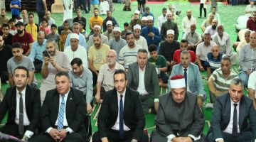 احتفال روحاني بمولد النبي في أوقاف البحيرة