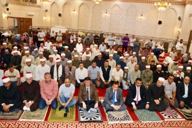 احتفال مهيب بمولد النبوي الشريف في مسجد الرؤوف الرحيم بالمنوفية