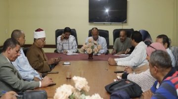 استعدادات رئيس نجع حمادي للعام الدراسي الجديد