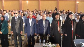 افتتاح مدرسة سان بيتر في أمشول بحضور بطريرك الإسكندرية للأقباط الكاثوليك