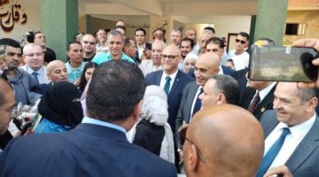افتتاح مدرستين جديدتين في كوم الأطرون بحضور وزير التعليم ومحافظ القليوبية