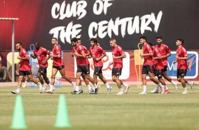 الأهلي يعود للتدريبات استعدادًا لإنبي بقيادة النحاس