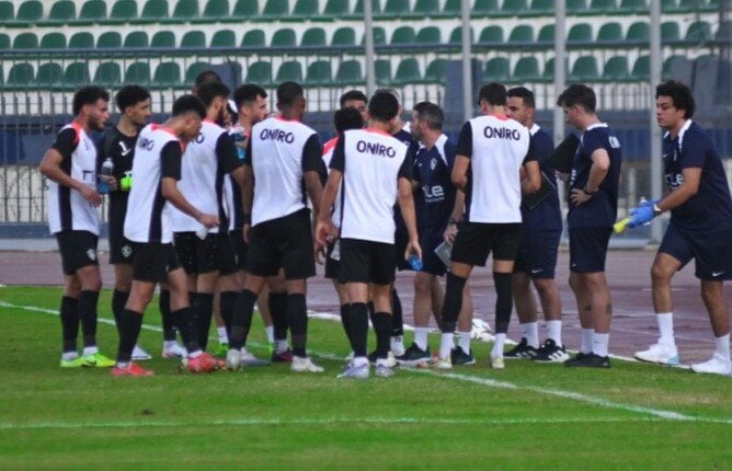 الزمالك يعود للتدريبات الجماعية قبل مواجهة المصري