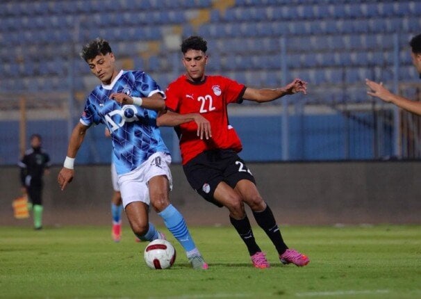 بيراميدز يتغلب على منتخب الشباب بثنائية استعدادًا لأوكلاند