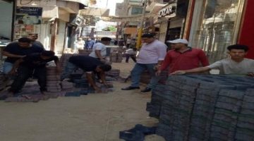 تحديث الشوارع في أشمون والشهداء: جهود محافظ المنوفية لتحسين البنية التحتية