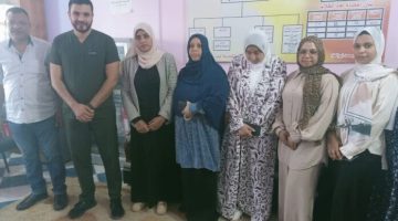 جولة تفقدية لمدير الصحة في سفاجا بمدرسة التمريض استعدادًا للسنة الدراسية الجديدة