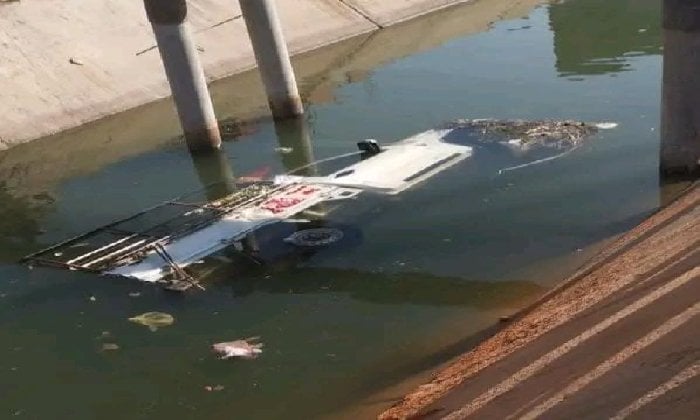 حادث انقلاب سيارة ربع نقل في الشرقية يسفر عن إصابة 7 أشخاص