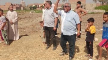 حملة إزالة تعديات الأراضي الزراعية في الفيوم خلال الموجة الـ27