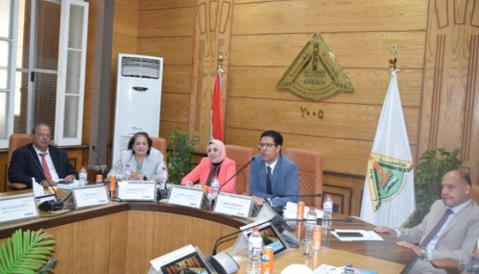 استعدادات رئيس جامعة بنها للعام الأكاديمي الجديد