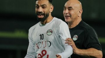 رسالة دعم لمحمد صلاح قبل المباراة انزل صعدنا يا كينج