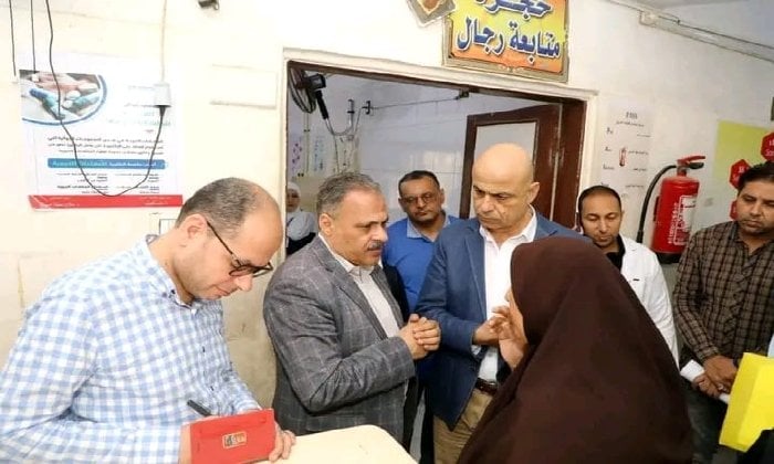 زيارة مفاجئة لمحافظ الشرقية لمتابعة تقدم العمل في مستشفى القرين والمركز التكنولوجي 2 زيارة مفاجئة لمحافظ الشرقية لمتابعة تقدم العمل في مستشفى القرين والمركز التكنولوجي