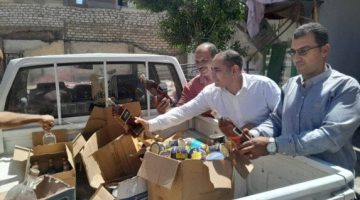 ضبط 158 انتهاكًا في حملة تفتيشية تشمل بيع الكحوليات في المنيا