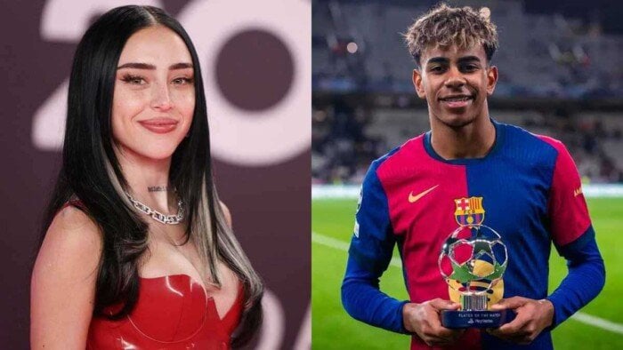 علاقة لامين يامال والمغنية الأرجنتينية نيكول: تأكيد من والد اللاعب
