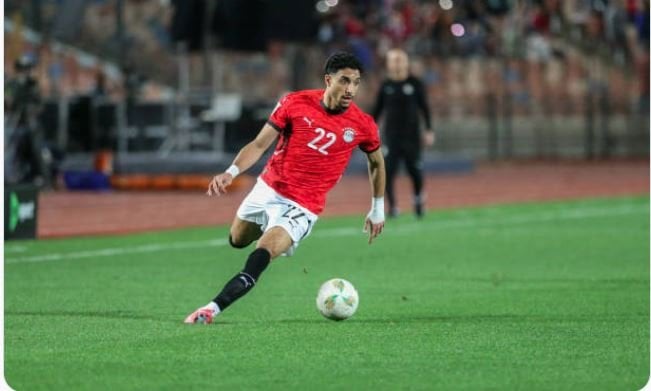 عمر مرموش يسجل الهدف الثاني لمصر في مواجهة إثيوبيا
