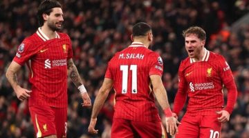 محمد صلاح يظهر في قيادة ليفربول بدوري الأبطال 2025-2026