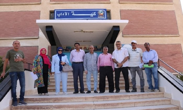 استكشاف كليتي الآداب والعلوم في مسابقة التميز بجامعة جنوب الوادي