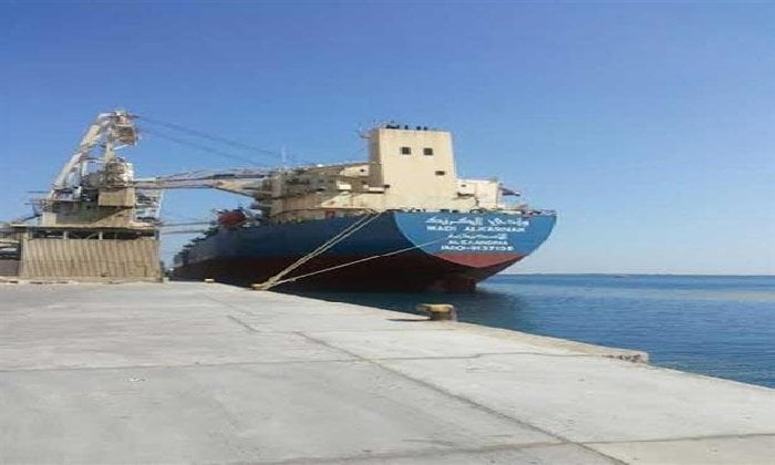 استقبال 16 ألف طن و867 شاحنة من البضائع في موانئ البحر الأحمر