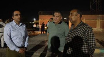 نائب المحافظ يتفقد آثار انفجار خط الغاز بالإسماعيلية