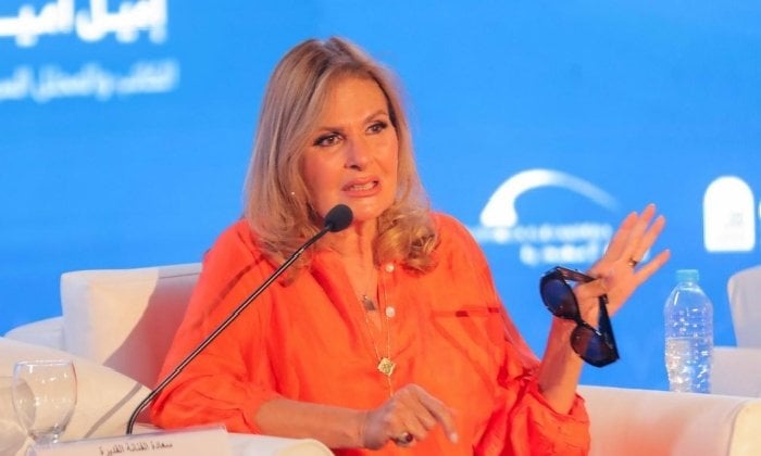 يسرا: الأمير طلال رائد في الفن والثقافة وقضايا العرب