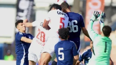 التعادل السلبي يسيطر على الشوط الأول في مواجهة الزمالك وإنبي بالدوري الممتاز