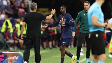 إصابة ديمبيلي تهدد نهائي دوري أبطال أوروبا