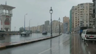 انخفاض مفاجئ في درجات الحرارة وأمطار ورياح قوية تضرب مصر غدًا الإثنين 4 مايو 2026