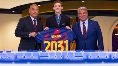 برشلونة يوقع رسمياً مع أنتوني جوردون في صفقة مثيرة
