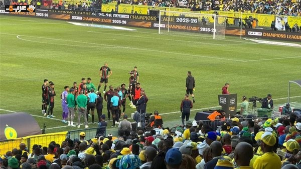 تعطل تقنية الفار يوقف مباراة الجيش الملكي وصن داونز في دوري أبطال إفريقيا – مشاهير