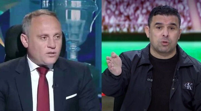 خالد الغندور يوجه سخرية لأسامة حسني بعد ركلة مثيرة للجدل في مباراة – مشاهير خالد الغندور يوجه سخرية لأسامة حسني بعد ركلة مثيرة للجدل في مباراة – مشاهير