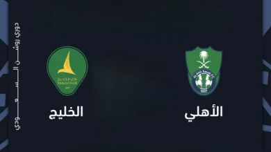 شاهد الآن الأقوى.. بث مباشر مباراة الأهلي والخليج بجودة عالية دون تقطيع