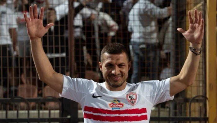 طارق حامد يدعم الزمالك أمام سيراميكا كليوباترا في ليلة حسم لقب الدوري – مشاهير