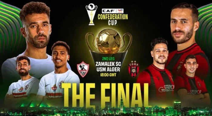 موعد مباراة الزمالك ضد اتحاد العاصمة في نهائي الكونفدرالية والقنوات الناقلة للقمة البارزة – مشاهير موعد مباراة الزمالك ضد اتحاد العاصمة في نهائي الكونفدرالية والقنوات الناقلة للقمة البارزة – مشاهير