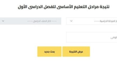 نتيجة الصف الأول الإعدادي برقم الجلوس والاسم لعام 2026 مع تفاصيل كاملة وسهلة الوصول