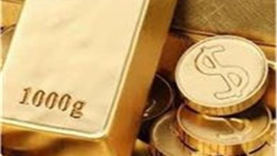 أسعار الذهب تتغير بعد خسارة 146 دولار في 6 يونيو