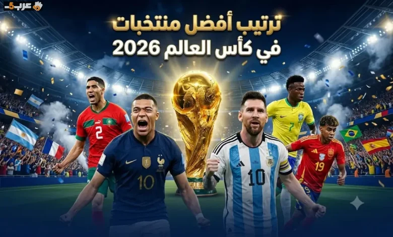 أقوى منتخبات كأس العالم 2026 حسب تصنيف 365Scores