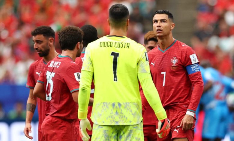 البرتغال تدفع ثمناً قاسياً بسبب اعتمادها على رونالدو