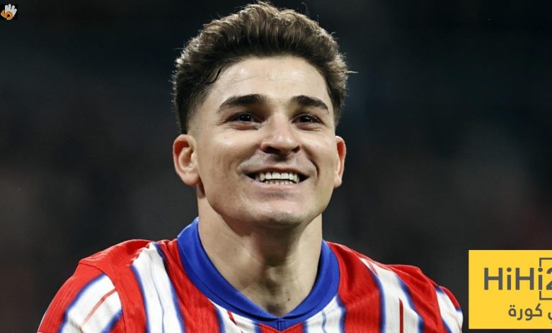 برشلونة يقترب من حسم صفقة الفاريز بعد المونديال