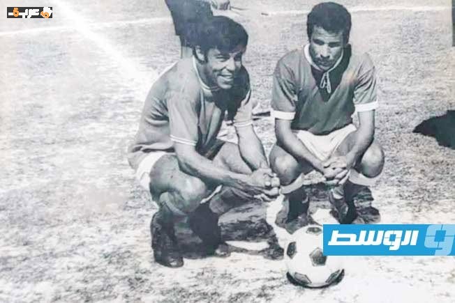 ذكريات المحبة تجمع نجوم الأهلي طرابلس والأهلي بنغازي عبر الشركسي