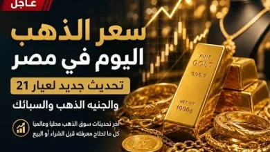 سعر الذهب اليوم في مصر تحديث جديد لعيار 21 والجنيه الذهب والسبائك بأسعار تنافسية