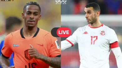 شاهد مباراة تونس وهولندا في كأس العالم 2026 مباشر ومجاني